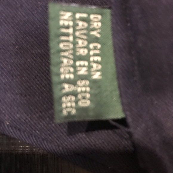 Classic navy blouse. - Picture 5 of 5